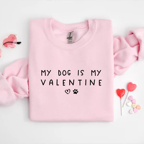 My Dog Is My Valentine Sweater V3